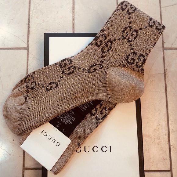 gucci lurex socks